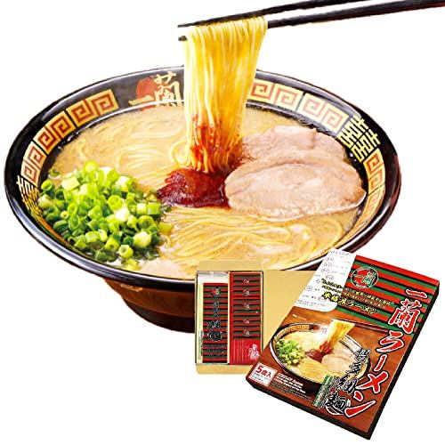 Ichiran] Ichiran Ramen Hakata thin noodles (straight) 5 servings x 3 boxes