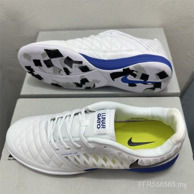 Nike LUNAR GATO II kasut FUTSAL merah cili hitam XOKW