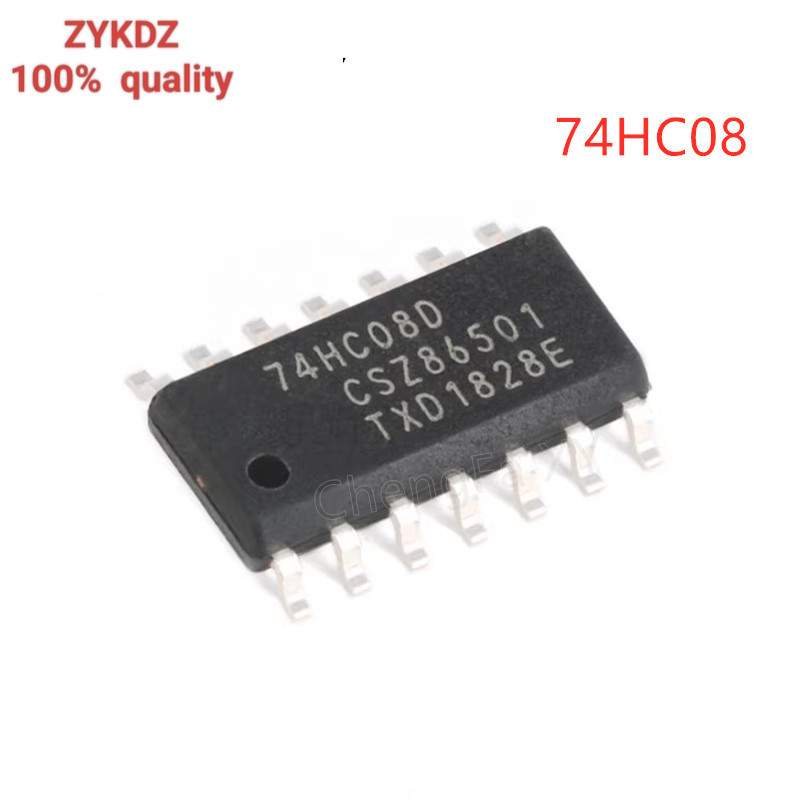 10PCS SN74HC08DR SN74HC08 74HC08 HC08 ในสต็อก SOP-14