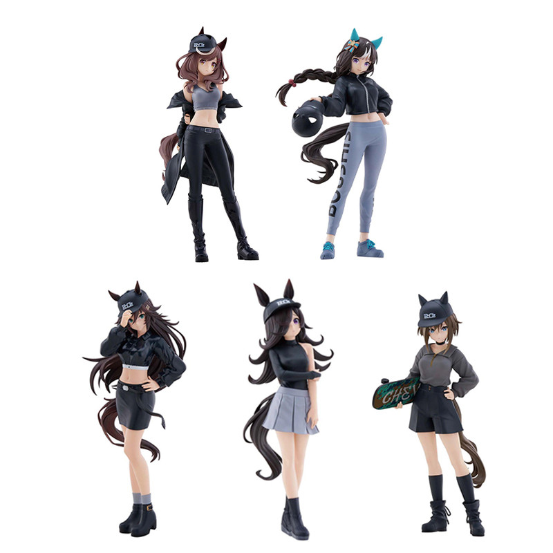 Bandai - Uma Musume - Rice Shower, Matikanefukukitaru, Chiaki, Kitagan Houzan - Figure
