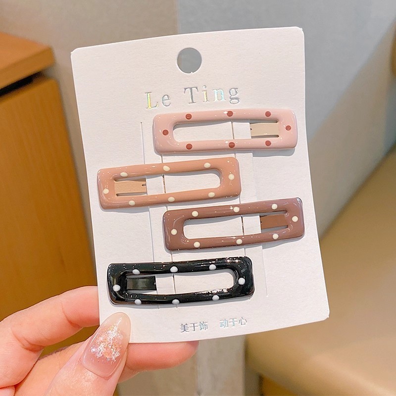 ชุดอุปกรณ์แต่งทรงผมสไตล์เกาหลีสำหรับผู้หญิง 10 ชิ้น - รูปที่ 7