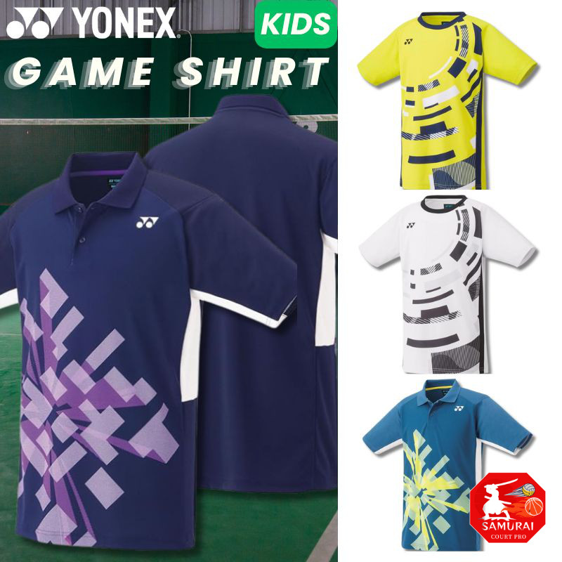 [YONEX] Game Shirt Junior Game Shirt Kids 10674J