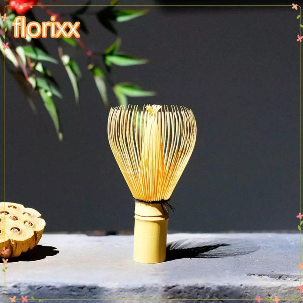 จัดส่งจากประเทศไทยFLORIXX Chasen, ชุดน้ําชาญี่ปุ่น Bamboo Matcha Whisk, ของขวัญแปรงไม้ไผ่มัลติฟังก์ชั่นแบบใช้ซ้ําได้แบบดั้งเดิม