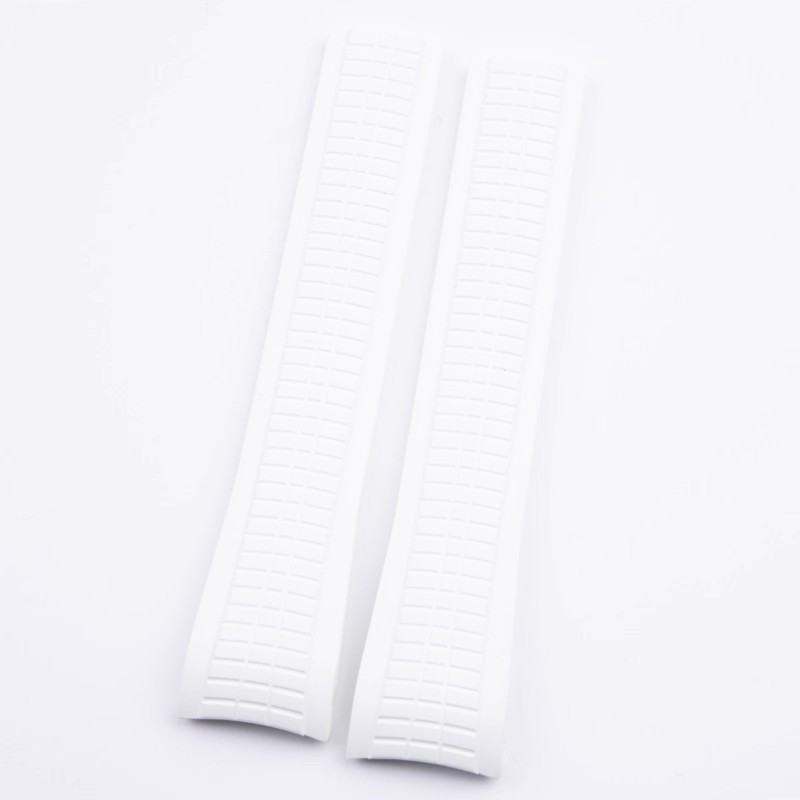 นําเข้าสายนาฬิกาฟลูออรีนปรับให้เข้ากับ Baida Purley 5167R/5164 Grenade Aquanaut เหล็กเล็บนูน 21 มม.