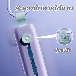 COD กรณียาแบบพกพา ประเภทผลักและดึง 3 ช่อง การปิดผนึกที่ดี ความชื้นหลักฐาน กล่องยา มีด้ามจับ