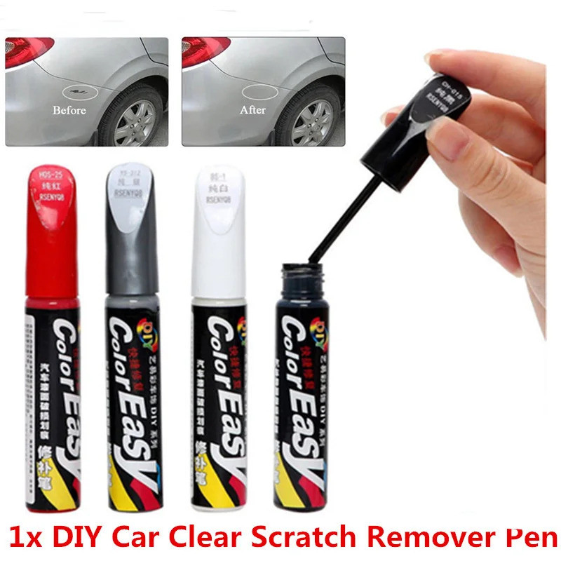 ️ HOT‍ 4 สี Universal รถ Scratch ซ่อมปากกาสีสําหรับ Mitsubishi ASX Pajero Lancer Montero Outlander Precis RVR ด้านหน้าแขวน