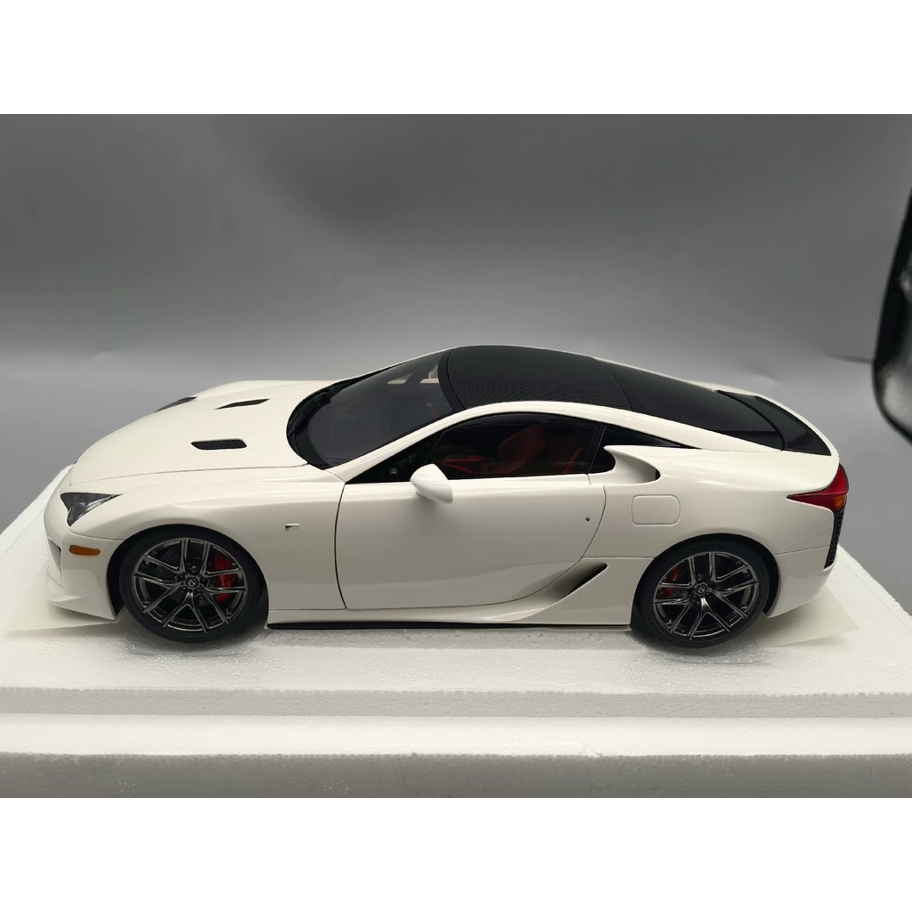 AUTOart AUTOart 1/18 Lexus LFA Lexus LFA (สีขาว) วัสดุพลาสติก ABS รถจําลองรุ่นยี่ห้อโรงงานใหม่ Statu