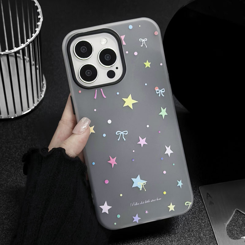 น่ารัก Star Bow เคสโทรศัพท์ Honor X8C X6C X6b X7d X8 X6 X8b X5b X9a X7b 200Samrt X8a 400 X7a X6a X9L