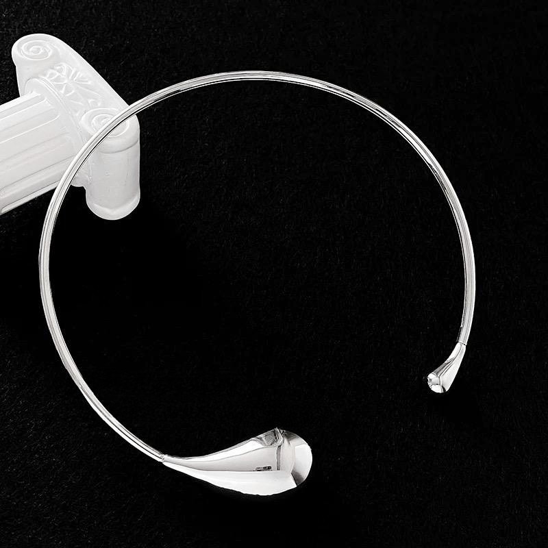 สร้อยคอหญิงสไตล์เรโทรนอร์ดิกมินิมาлистิก ทรงหยดน้ำ แบบไม่เหมือนใคร ลักชัวรี่ระดับไฮเอนด์ 7RMD