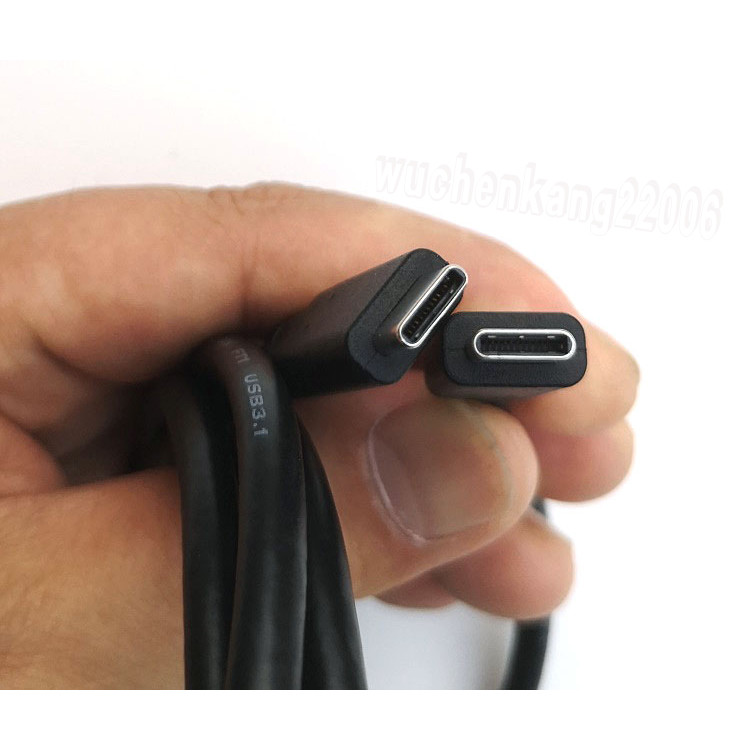 Full-Function Gen2 5A type-C Data Cable 100W เหมาะสําหรับ Amed LG AOC 4k Display USB-C