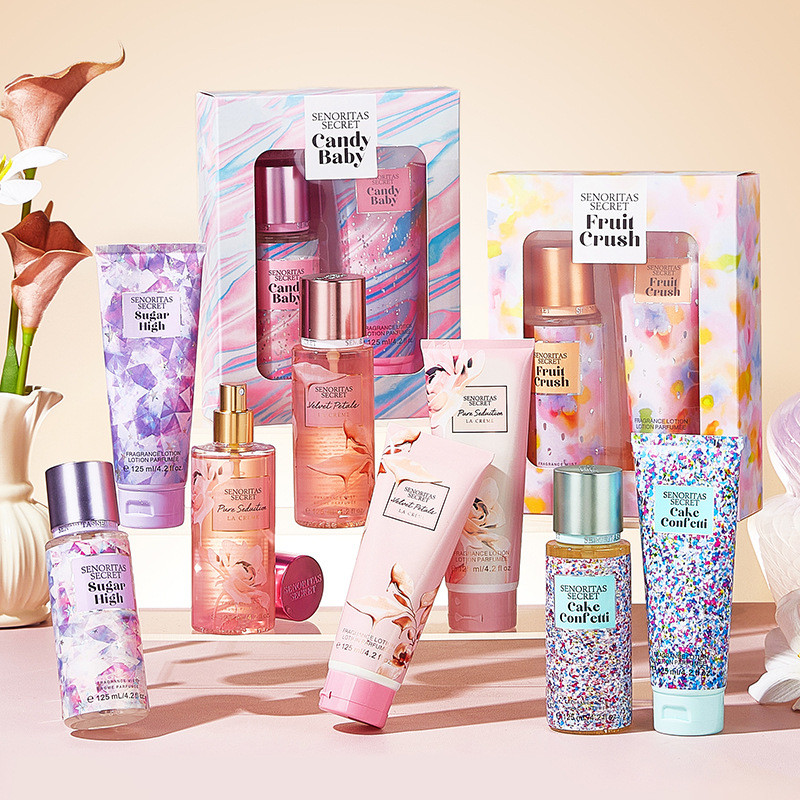 Victoria Ladies Perfume Body Fragrance Long-Lasting Fragrance Body Lotion Set BB62