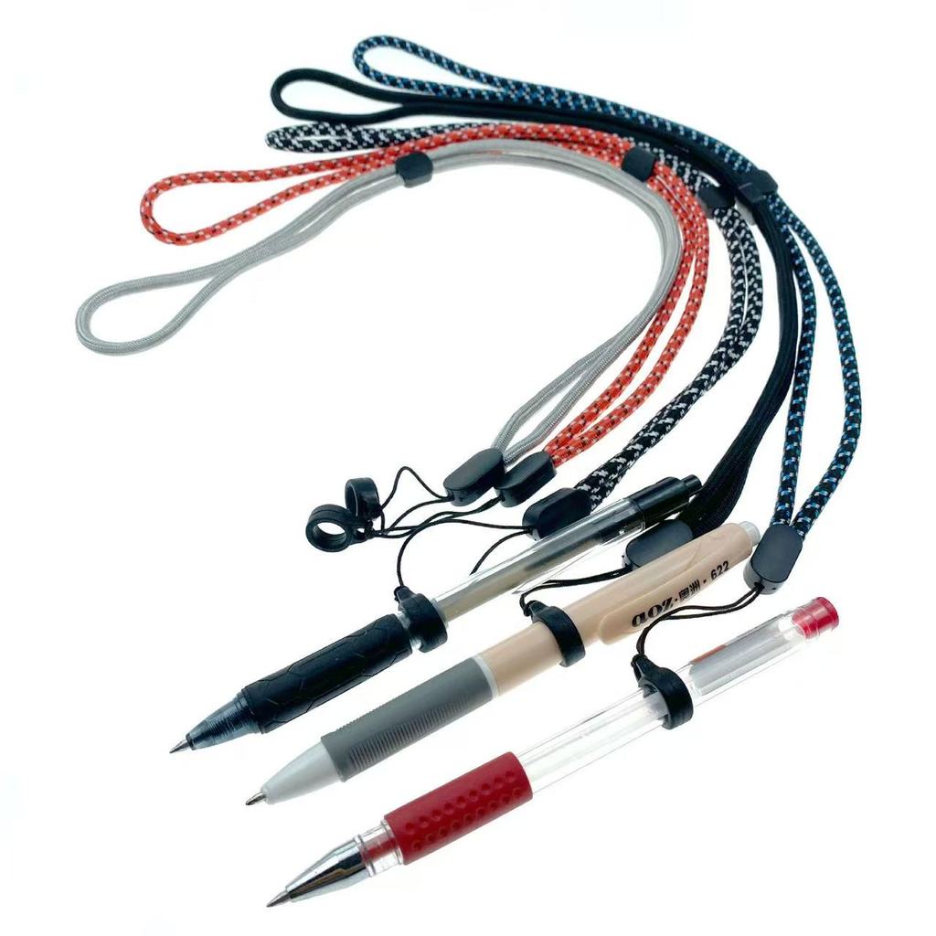 ร้านมิกะ ▏ 30ชิ้นมัลติฟังก์ชั่ซิลิโคนยืดหยุ่นแขวนแหวนลายเซ็นหน้าปากกาพลิกทุ่มเทป้องกันการสูญหายเชือกแหวนกันลื่นป้องกันการล้มออกแบ - รูปที่ 7