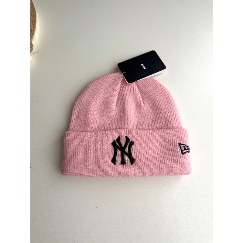 หมวกขนสัตว์ LA2025 ถักอบอุ่น สไตล์คนดังสำหรับฤดูหนาว Unisex - รูปที่ 3