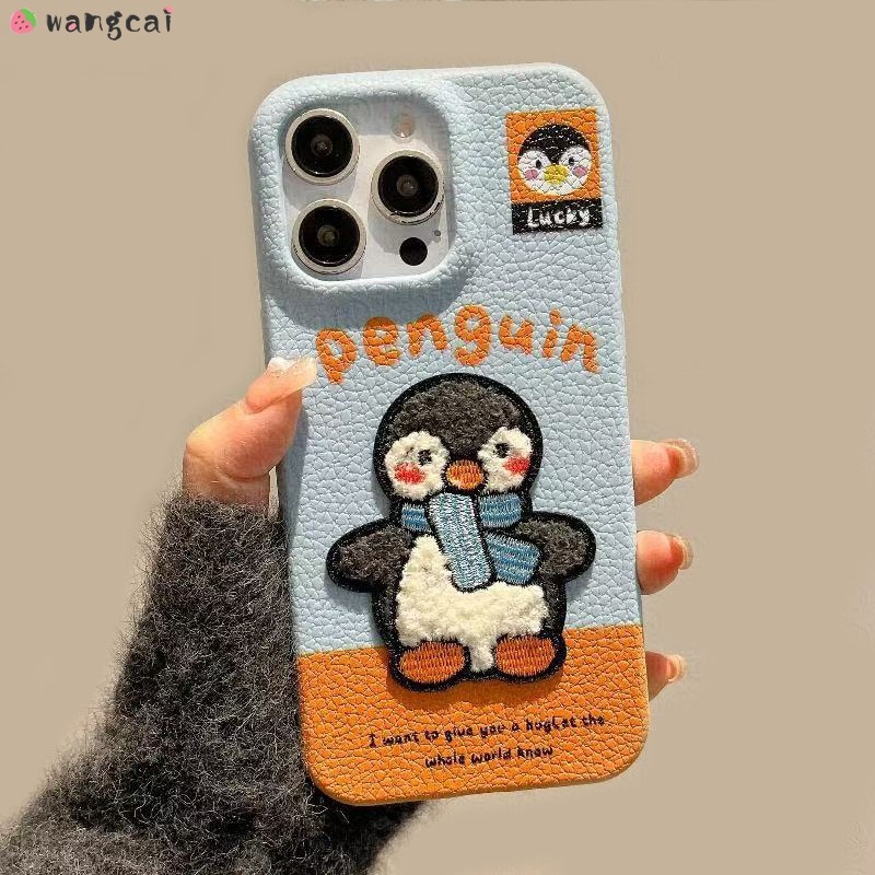 สําหรับVivo V40 V30 V29 Lite V27 V23 V20 V27 V15 Pro V27e V17 Neoเคสโทรศัพท์3Dตุ๊กตาเย็บปักถักร้อยWestieสุนัขลูกสุนัขหมีเพนกวินฤดูหนาวน่ารักการ์ตูนนุ่มปลอกกรณีฝาครอบ - รูปที่ 7