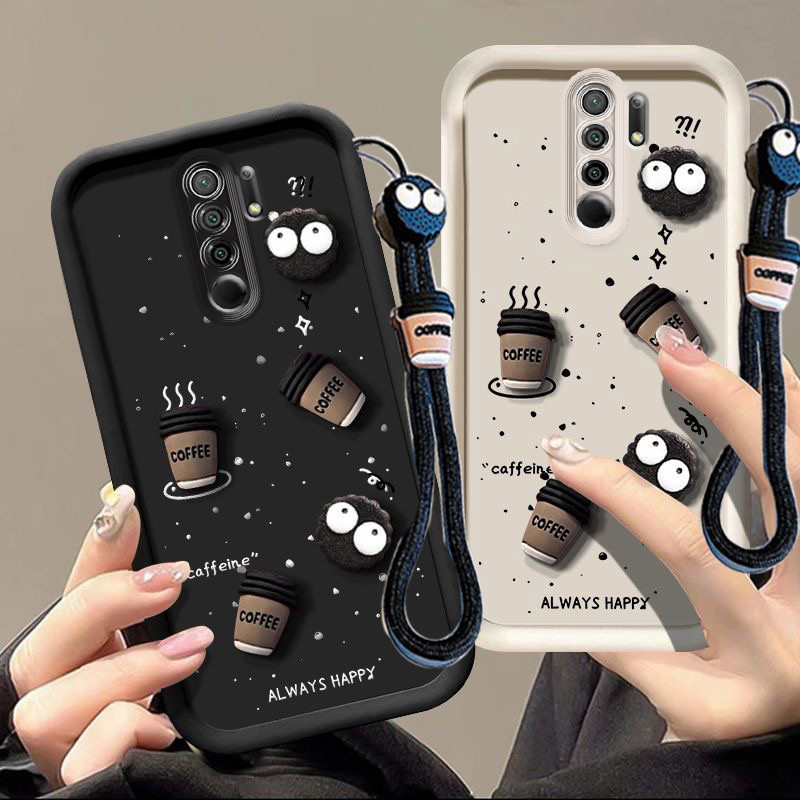 เคส redmi 9 poco m2 เคส 3D เคสโทรศัพท์ถ้วยกาแฟ bts