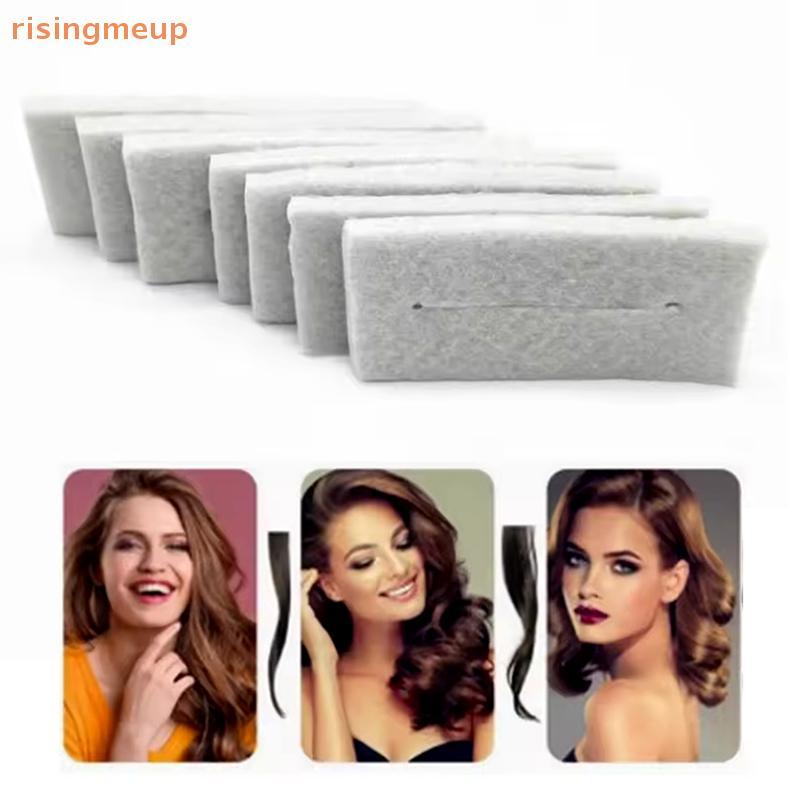 [เพิ่มขึ้น] 14/25ชิ้นร้านทําผมดัดผม/ฉนวนกันความร้อนแผ่นสําลีแพทช์ขดคลื่นจีบอุณหภูมิสูงอุปกรณ์เสริมร้านตัดผมผลิตภัณฑ์ทําผมใ