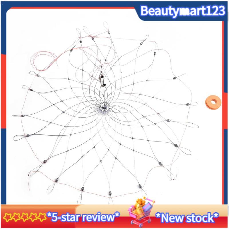 BMFishing Crab Trap Net Wire Fish Crab CAGE เสริมปูกรงตกปลา