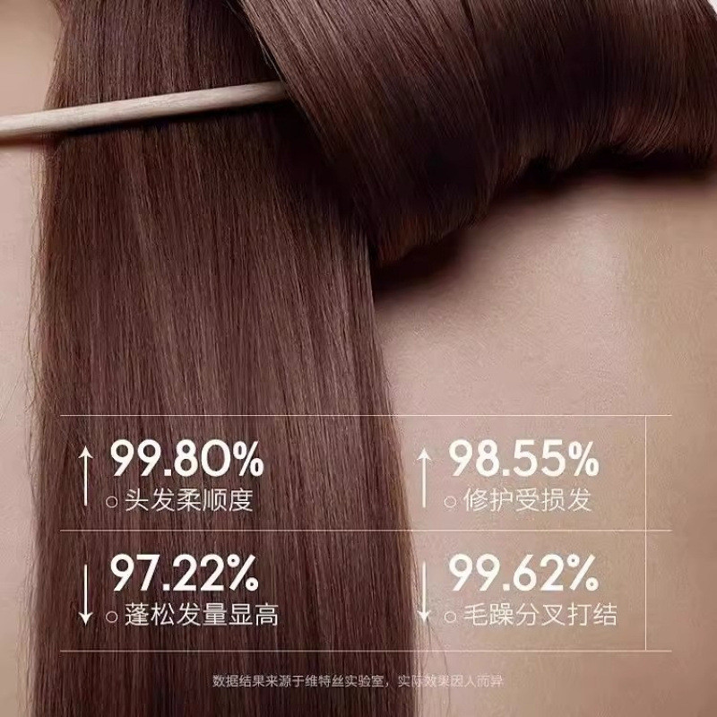 Wittes Hair Mask Repair Dry Hydrating Smooth Steam-Free Spa Nutrition Peptide Keratin Correction Con