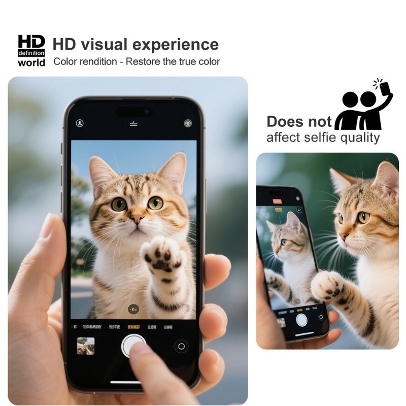 สําหรับ ZTE Nubia Red Magic 11 Pro + 11 Pro 10 10Pro 10S Pro + RedMagic 11 Pro Plus 10 Air 9H HD กระจกนิรภัยป้องกันหน้าจอเต็มรูปแบบป้องกันฟิล์ม - รูปที่ 3