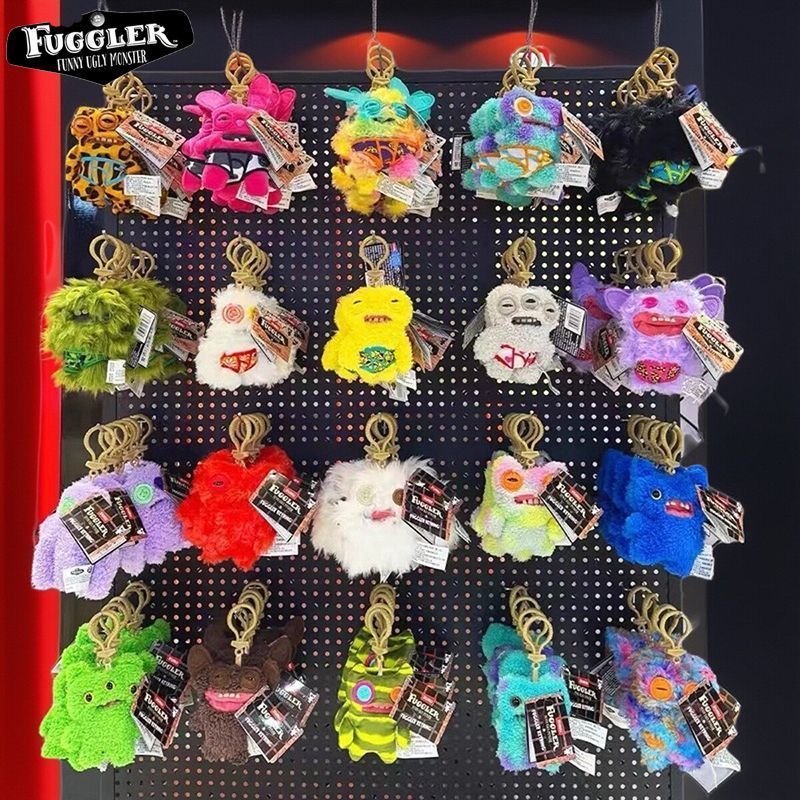 【พร้อมส่ง】fuggler โมเดล พวงกุญแจ ตุ๊กตา พวงกุญแจ พวงกุญแจ fuggler funny ugly monster fuggler spongeb