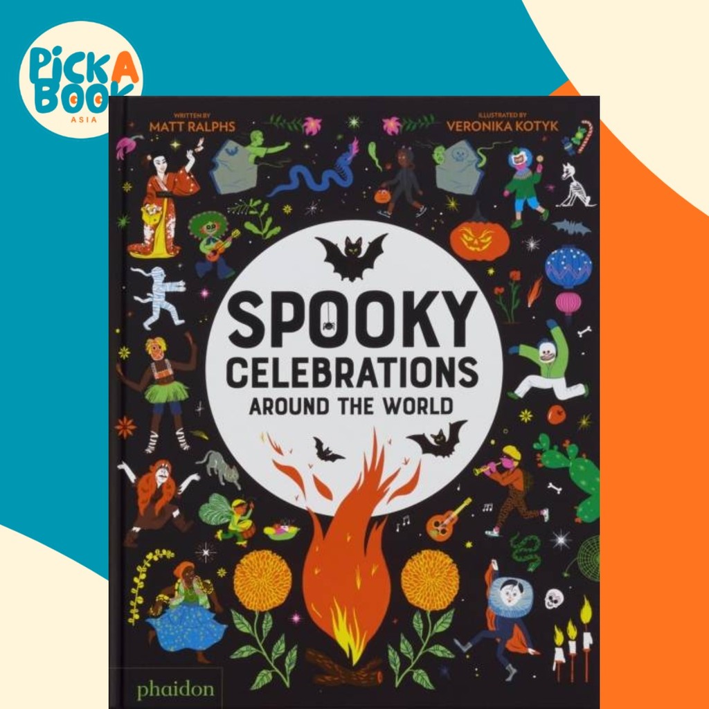- Spooky Celebrations รอบโลก โดย Matt Ralphs (ฉบับสหราชอาณาจักร ปกแข็ง)