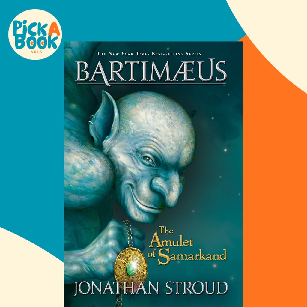 - The Amulet of Samarkand โดย Jonathan Stroud (ฉบับสหรัฐอเมริกาปกอ่อน)