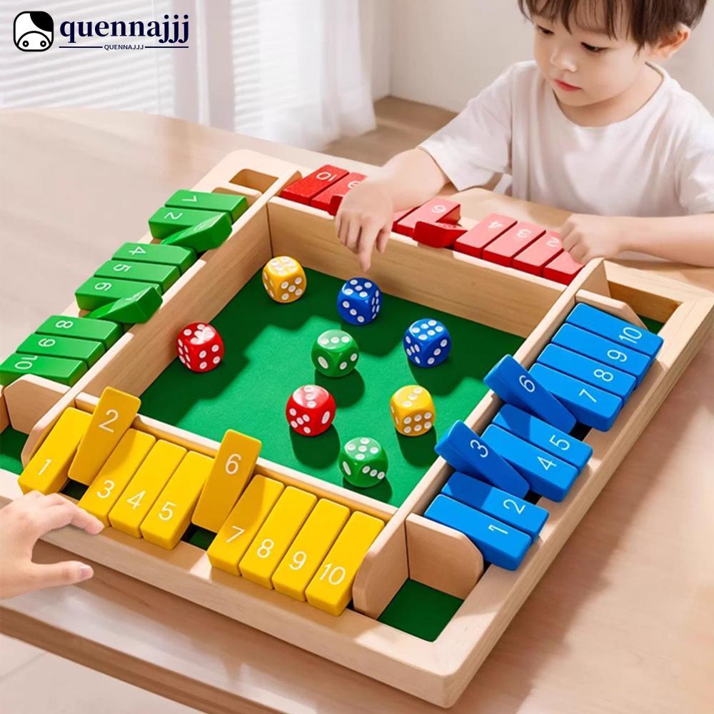 QHENNA Digital Flip Card Game Interactive Number Game Party Entertainment Bar Gathering Home Tableto