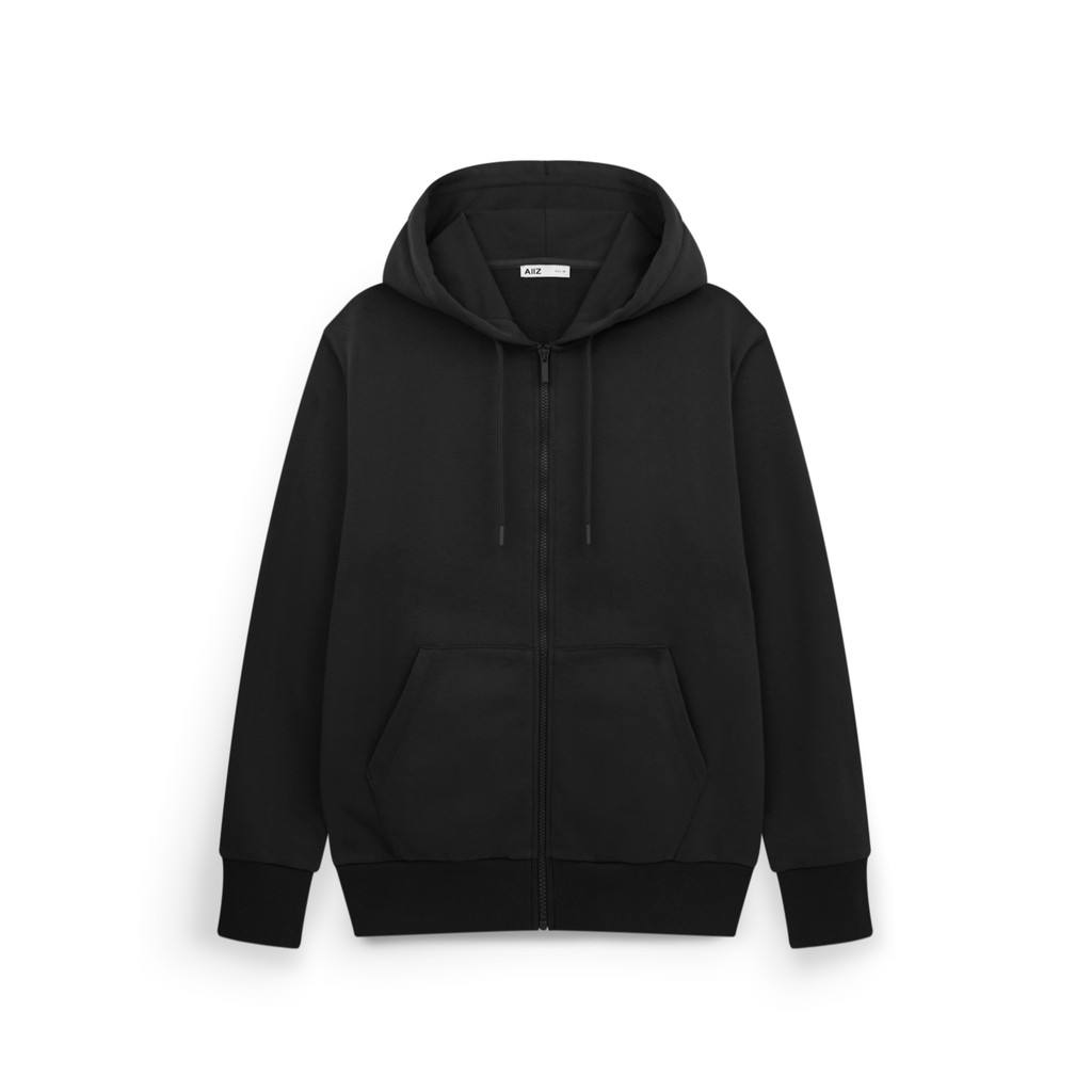 AIIZ (เอ ทู แซด) - AIIZ เสื้อฮู้ดผู้ชายแบบซิปผ้าเฟรนช์เทอร์รี่ย์ AIIZ Men’s Zipper Hoodie