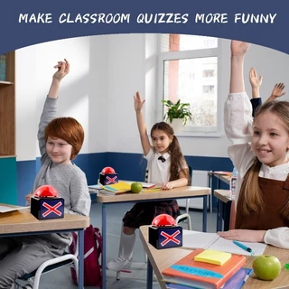 COD เกมคําตอบ Buzzer ปุ่มเตือนด้วยแสงเสียง Trivia Quiz Got Talent Buzzer