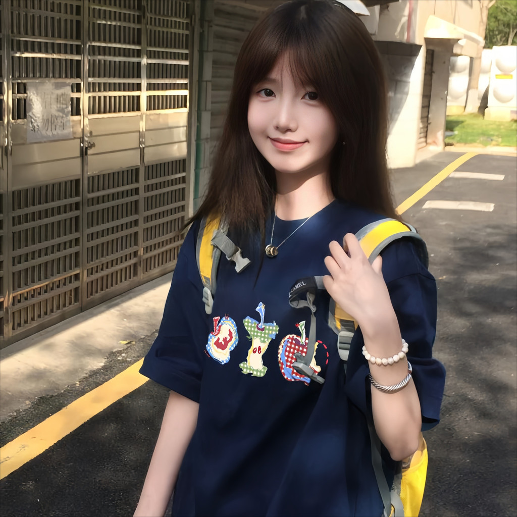 KYO  【พร้อมส่ง】 เกาหลีสไตล์ เสื้อยืด ผู้หญิง พิมพ์ลาย “Three apples” ผ้าCOTTON โคตรนุ่ม OVERSIZE ส่งจากไทย ราคา ถูกที่สุด ดีลบีเคเค แกลเลอรีภาพที่ 4