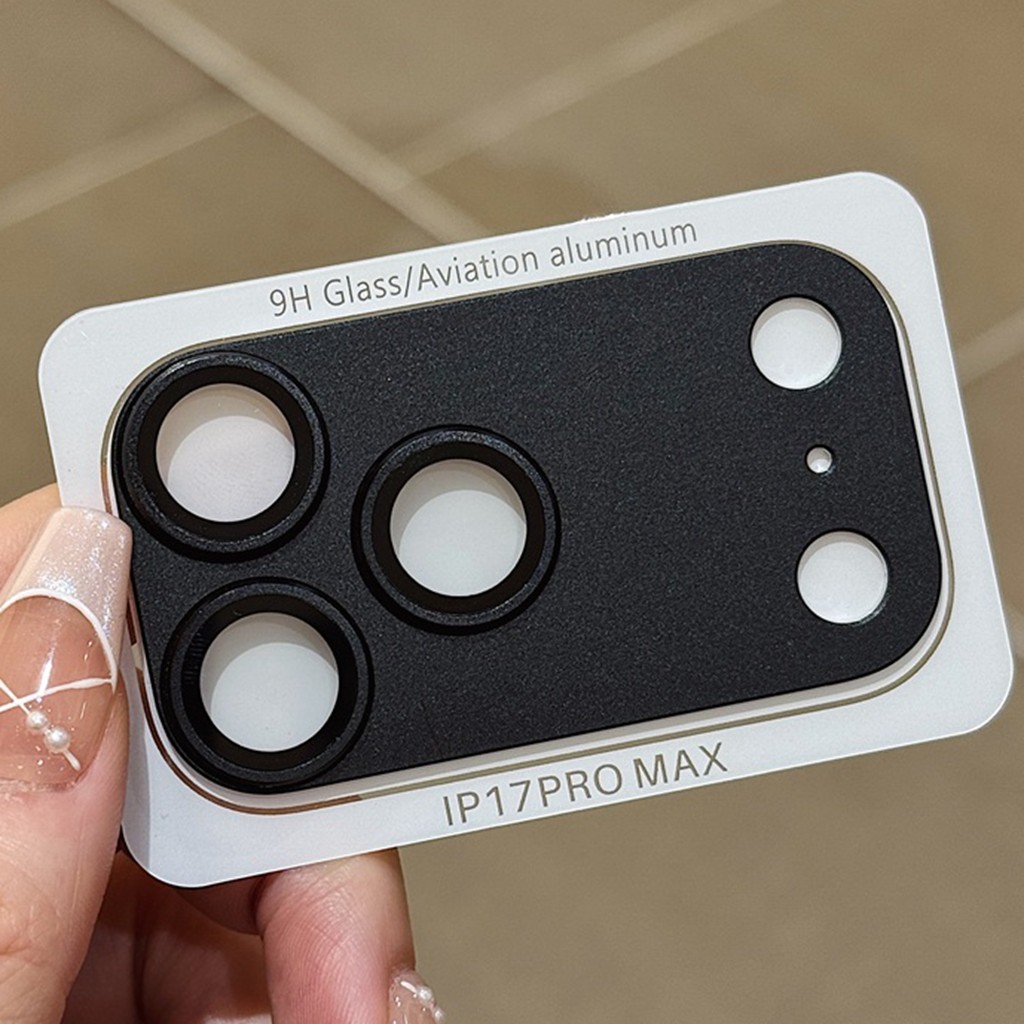 ฟิล์มกล้องโทรศัพท์สําหรับ ไอโฟน 17 มือโปร สูงสุด 17 อากาศแฟชั่นทุกการแข่งขันคู่โลหะเย็นเลนส์โทรศัพท์มือถือกลับป้องกันสติกเกอร์ปกตกแต่งโทรศัพท์มือถืออุ - รูปที่ 7