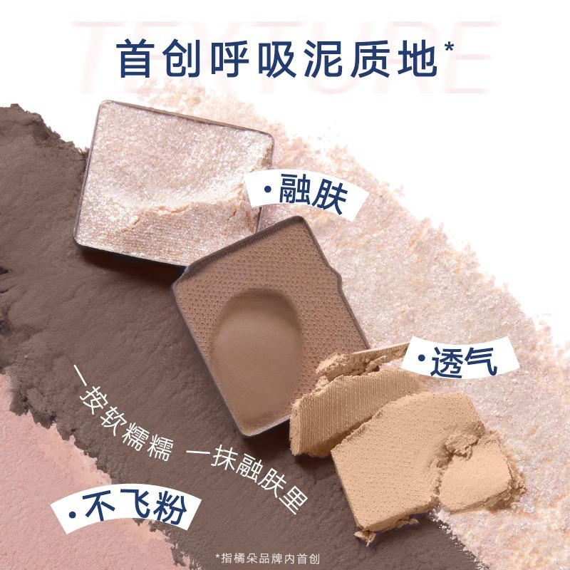 [ราคาขายส่ง] Judydoll Tangram Fun พาเลทอายแชโดว์เจ็ดสี Matte Earth Blush Highlight หญิง Commuter All
