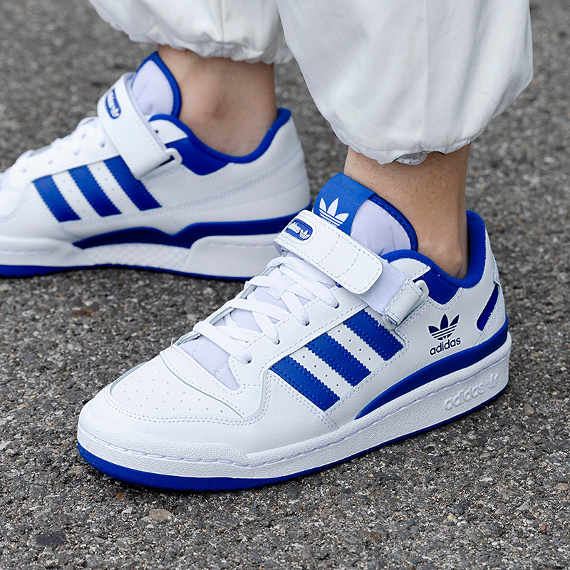 Adidas Forum Low รองเท้าลำลองผู้ชายและผู้หญิง แบบLow มีระบบระบายอากาศดี FY7756