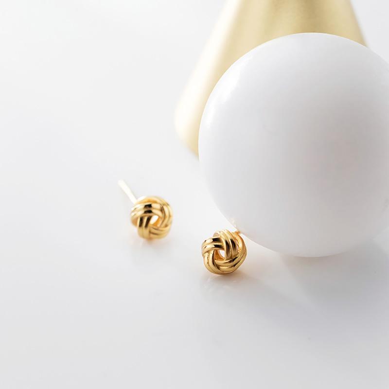 Fate Earrings ต่างหูเงินแท้ S925 [MERCELO]