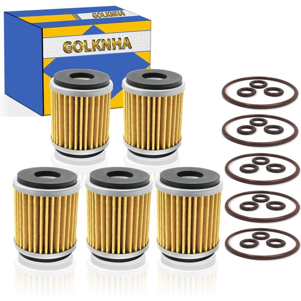 ชุดกรองน้ํามันเครื่อง เข้ากันได้กับ Yamaha YFZ450 YFZ450R YFZ450RSE OEM# 5D3-13440-09-00 93210-47675