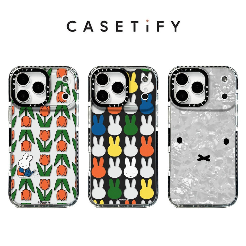 สีส้มดอกทิวลิปกระต่ายเคสโทรศัพท์สําหรับ ไอโฟน 17 มือโปร สูงสุด 17อากาศ 16 15 14 13 12 11 มือโปร สูงสุด กันกระแทกป้องกันปลอก