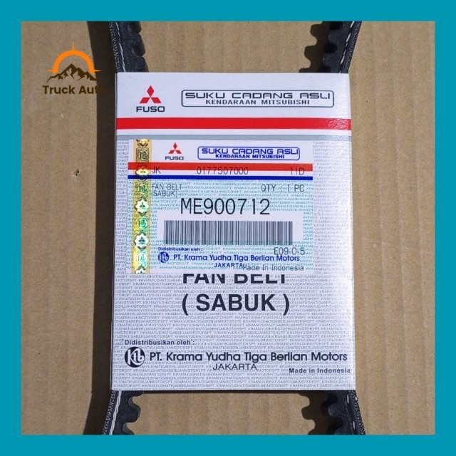 KTB Fan Belt Fanbelt Belt Mitsubishi Colt Diesel PS100 PS120 ME900712