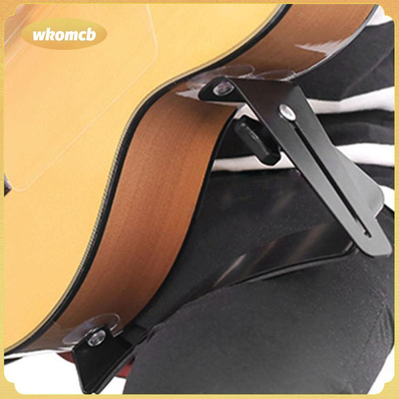 [wkomcb] Metal Guitar Leg Rest Support with Vacuum Cup Guitar Foot Stool Guitar Lifter