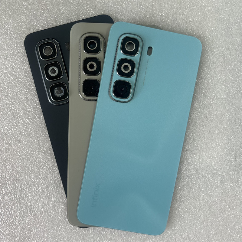 สําหรับ Infinix Hot 50 Pro 4G X6881 แบตเตอรี่ฝาหลังด้านหลังแผงประตูกรณีอะไหล่ซ่อม