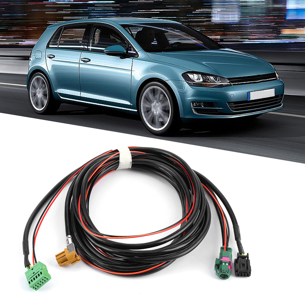 1dingying.ph Carplay Switch Harness MIB MQB โทรศัพท์ AUX USB 5G0 035 222 E 5Q0 724 เหมาะสําหรับ