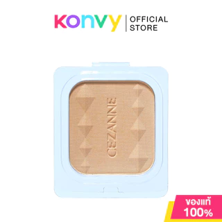 Cezanne UV Foundation EX Plus 11g #EX2 Light Ocher เซซานน์ แป้งพัฟผสมรองพื้น.