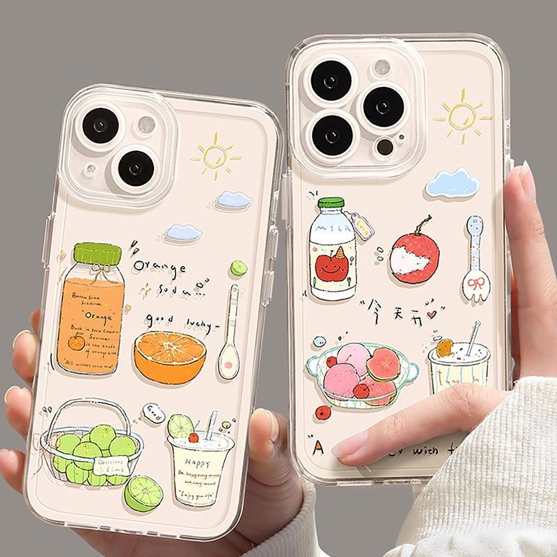 💓เข้ากันได้กับ ไอโฟน16 ไอโฟน 15 Pro Max iPhone 12 13 PROMAX ไอโฟน11 X XS XR 7p8p เคสไอโฟน17 AIR -BXTKK154-155