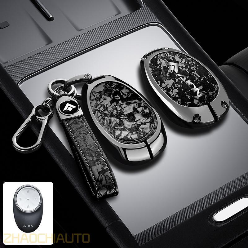 สังกะสีหนังกุญแจรถพวงกุญแจสําหรับ AION V AION UT AION RT AION RT AION RT Plus AION Y
