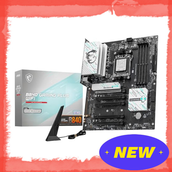 Direct From Japan MSI B840 GAMING PLUS WIFI ATX Motherboard MB6694
