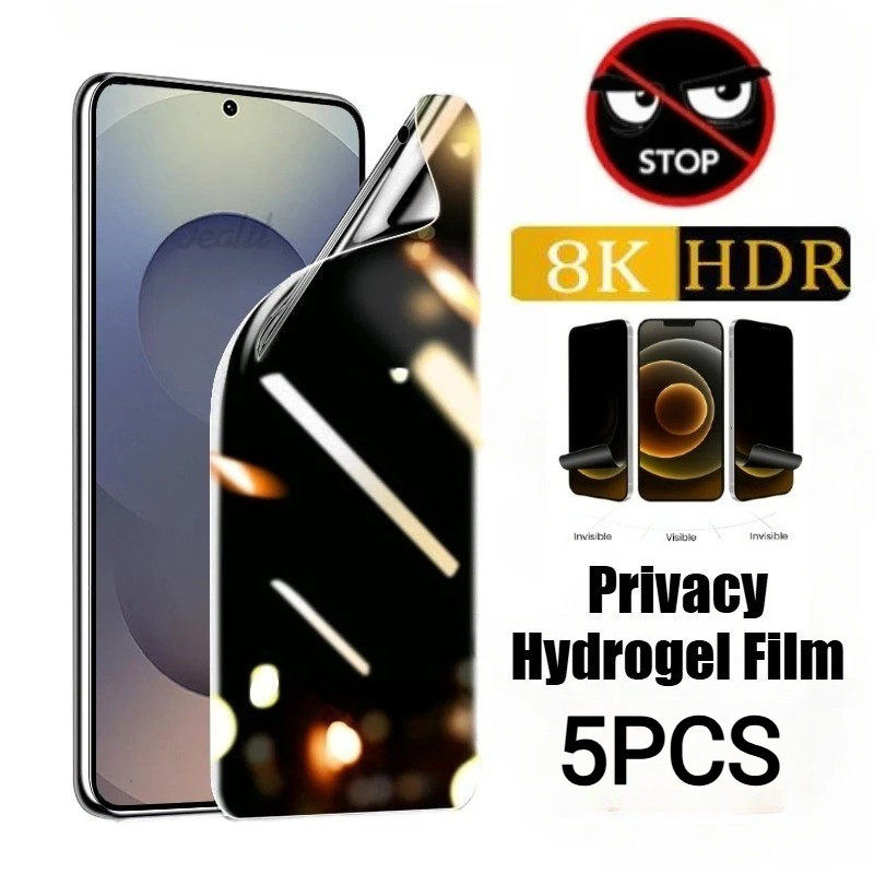 5PCS HD Soft Hydrogel ฟิล์มสําหรับ iQOO U5e U5x U5 U3x U3 U1 Z8x Z8 Z7x Z7s Z7i Z6 Z5x Z3 Z1 Pro Lit