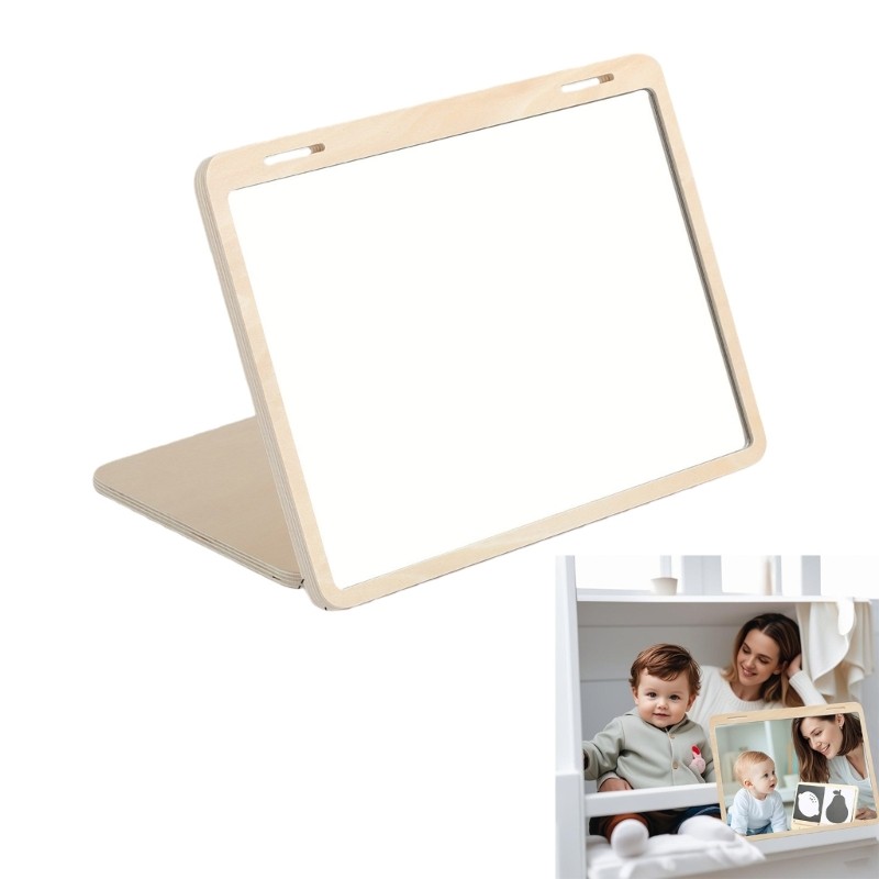 Haha Participatory Oaken Baby Glass สําหรับการพัฒนาความรู้ความเข้าใจและการเล่นสํารวจทางตอนเดียว