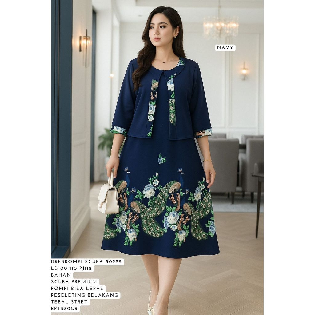 NEW SCUBA VEST DRESS 50229 580GRAM BESTSELLER