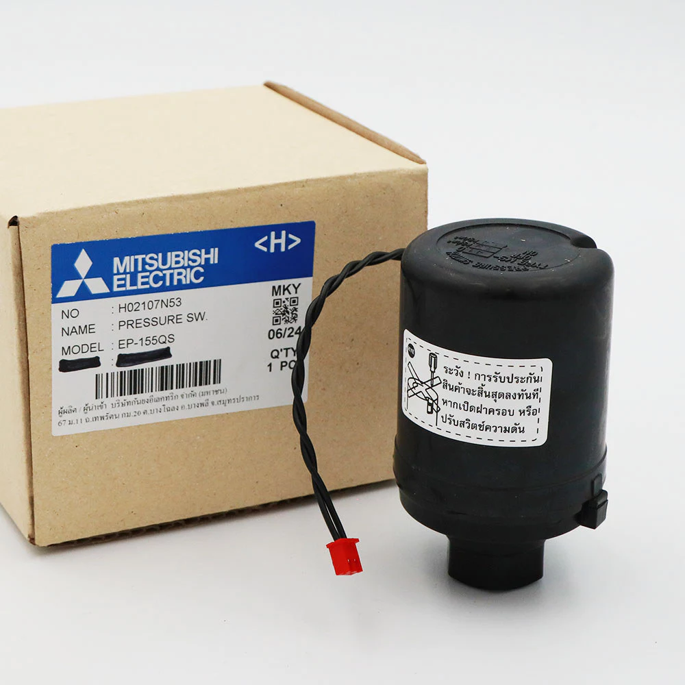 MITSUBISHI Pressure Switch ปั๊มน้ำ รุ่น EP ถังเหลี่ยม เพรสเชอร์สวิทซ์ อะไหล่ปั๊มน้ำ