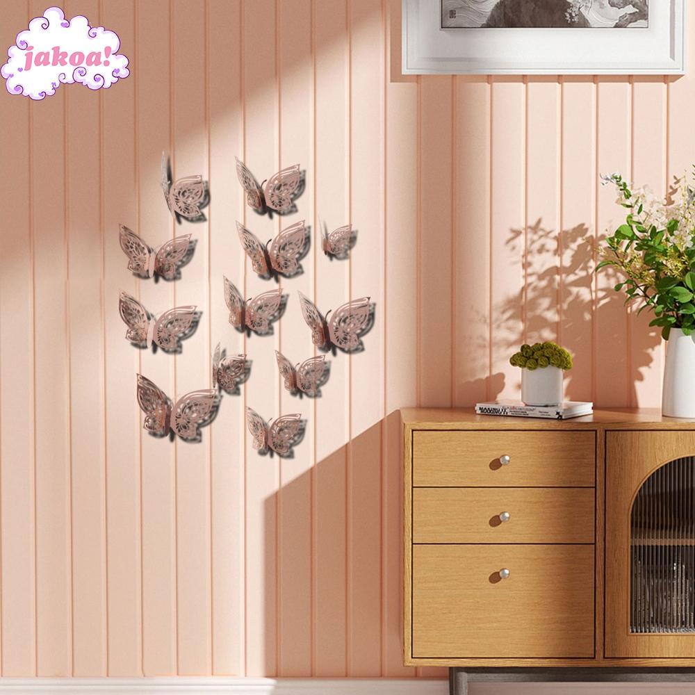 ❀On Sale❀Fake Butterfly Birthday DIY Decals Decorations Decor Gold/Silver/Rose Gold❀