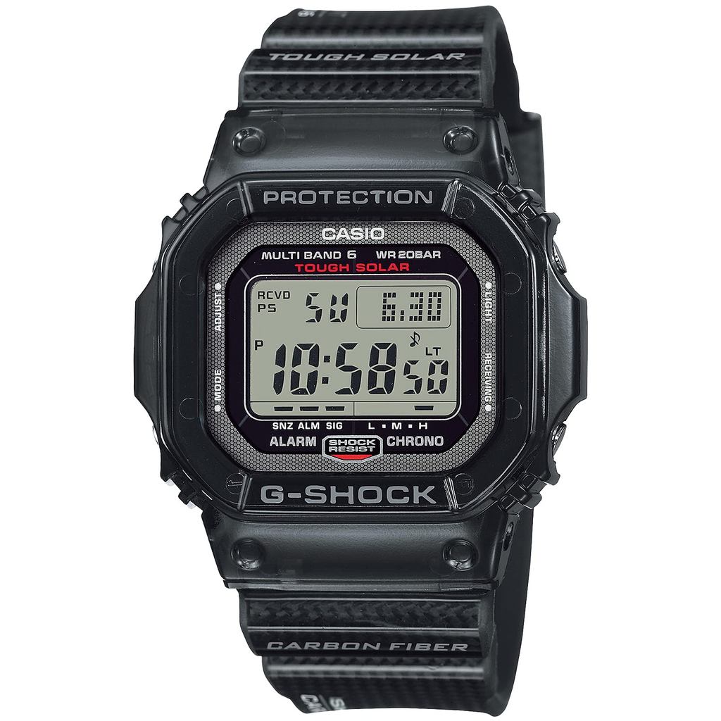 The text "GW-S5600U-1JF" appears to be a model number for a product, likely a watch from Casio. Mode